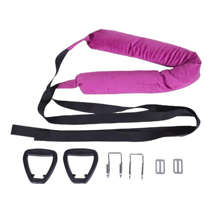 Hanging Fitness Waist Strap, Adjustable Double Hook Design, Leg Stretch Assist Strap Support Balance