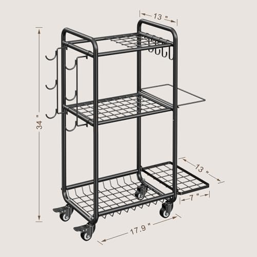 Multi-Functional Home Gym Storage Rack - Yoga Mat Storage Rack, Dumbbell Weight Rack & Workout Equipment Storage with Heavy-Duty Steel Construction for Gym Fitness Organizer