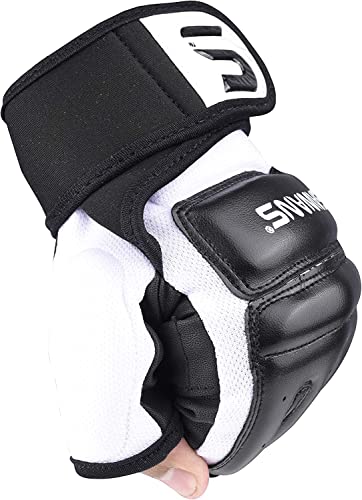 SAWANS Punch Bag Boxing Gloves Karate Mitts MMA Body Combat Taekwondo Training Martial Art Fighting Grappling Muay Thai