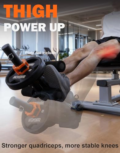 Tib Bar, Tibialis Trainer, Tibia Dorsi Calf Raise Machine, Knees Over Toes Equipment for Strengthening Calves/Shins/Ankles, Fits 1" or 2" Olympic Weight Plates