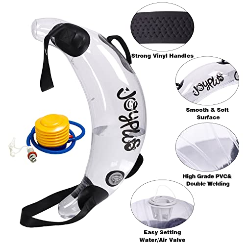 Aqua Bag Workout, Adjustable Training Bag and Power Bag with Water, Core and Balance Trainer, Portable Stability Fitness &Full Body Exercise Equipment for Weight