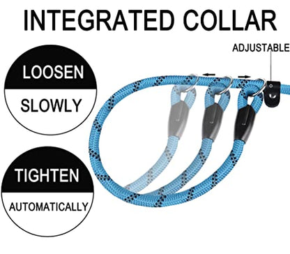 Dog Leash, 6 FT Heavy Duty Dog Leashes with Comfortable Padded Handle,Blue - color: Blue, size: 6 Feet x 1/2 Inch