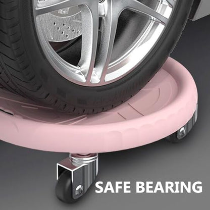 VANZACK Ab Wheel Roller Plate Four-Wheel Plate Professional Abdominal Muscle Training Wheel Plate Fitness Equipment for Gym Belly Disc Abdominal Training Roller Wheel Core Sliders