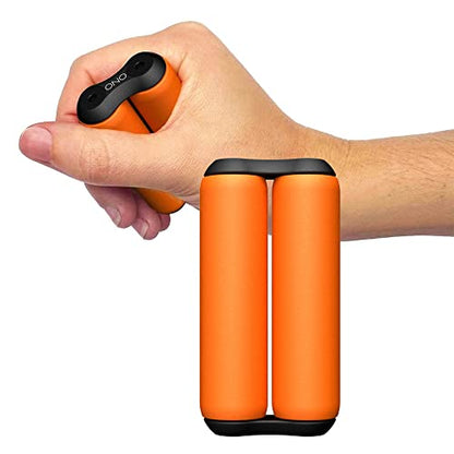 ONO Roller - Handheld Fidget Toy for Adults | Help Relieve Stress, Anxiety, Tension | Promotes Focus, Clarity | Compact, Portable Design (Orange, Junior Size - ABS Plastic) - size: Junior Size, style: ABS Plastic - Orange