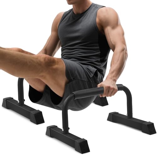 Push Up Bar, 700 LBS Potable Dip Bar with EVA Handle for Home GYM Gymnastics Calisthenics Equipment Apartment Courtyard Balcony Exercise Fitness Upper Body Arm Back Man Woman Kid