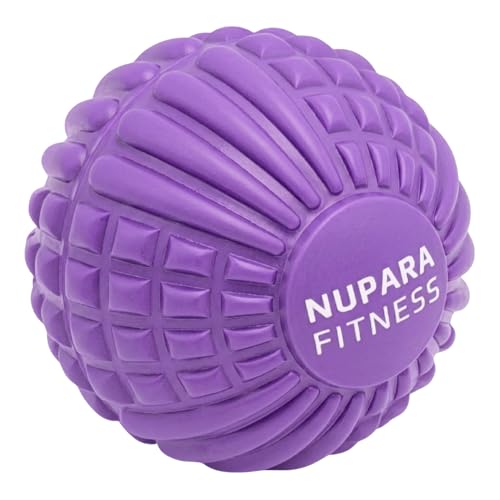 Massage Ball - Myofascial Release Ball for Recovery in Muscles, Shoulder, and Back. Trigger Point Massage and Pressure Point Therapy. (5-inch)