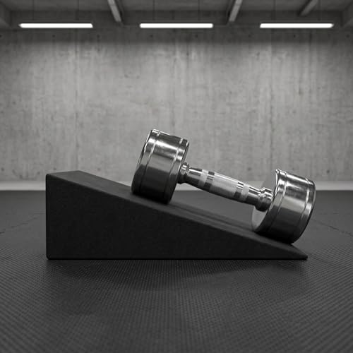 Adjustable Squat Wedge Slant Board 2PCS, Calf Stretch Block for Workout, Leg Training, Balance Practice and Home Gym Exercise