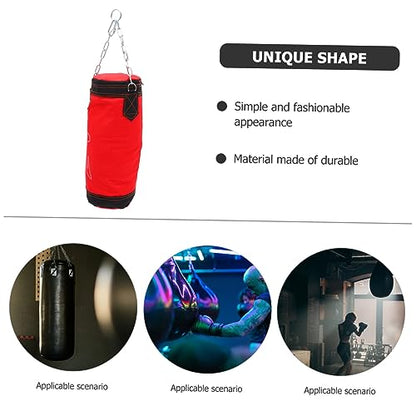 Empty Kick Sandbag Durable Hanging Fitness Bag for Boxing and Karate Training Fine Workmanship Stylish Design for Adults Unfilled Punching Bag for Exercise