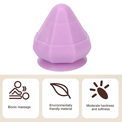 Massage Cone Ball, Myofascial Release Tool, Portable Reduce Soreness Suction Massaging Cone Ball with Suction Cup Design for Sore Muscles, Myofascial Release, Stress Relief,