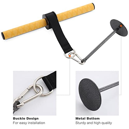 PELLOR Wrist and Forearm Blaster, Wrist Roller & Forearm Roller with Anti-Slip Grip Handles, Forearm Strength Trainer Ideal for Grip Strength, Muscle Building, Rehabilitation