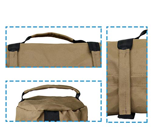 Outdoor Weightlifting Training Sandbag, Adjustable Weight sandbag Canvas Sand Bag with Handles, Weightlifting Dumbbell for Home Training,Fitness,Yoga Workout