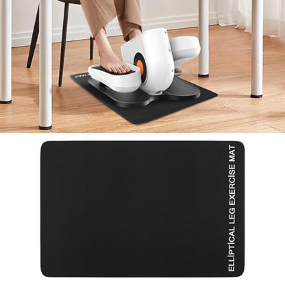 Non-Slip Workout Mat for Ellipse Leg Exerciser,Ellipse Machine Mat,Exercise Mats for Under Desk,Equipment for Electric Seated Foot Pedal Exerciser,Stability,Protects The Floor