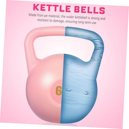 Kisangel 6kg Water-Filled Kettlebell for Strength Training Soft PE Material Portable Exercise Equipment for Men and Women for Home Gym and Travel Workouts
