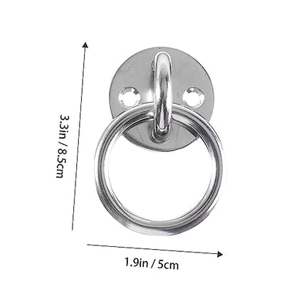 1set Ceiling Anchor Bracket for Suspension Trainer Gymnastic Yoga Swings Sturdy Mounting for Workouts