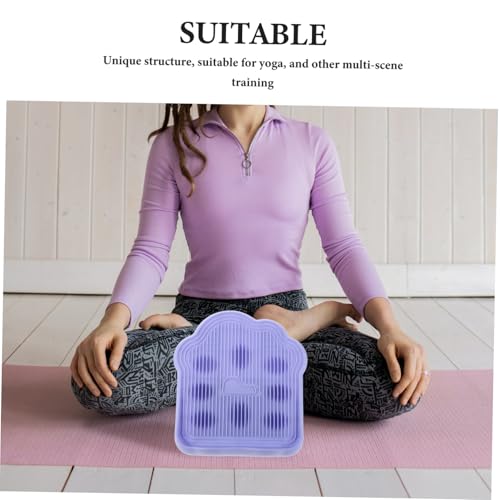 POPETPOP Adjustable Calf Stretching Incline Board with Ergonomic Footrest for Ankle and Leg Flexibility Training Portable Fitness Equipment for Yoga and Strength Workouts Compact Design for