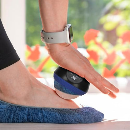 Nobility Massage Ball Roller– Ice Cold and Hot for Deep Tissue and Sore Muscle Relief of Stiffness and Stress, Body, Neck, Back, Foot, Plantar (Blue)