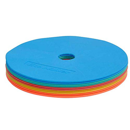 Flat Cones Spot Markers Soccer Basketball Sports Speed Agility Training