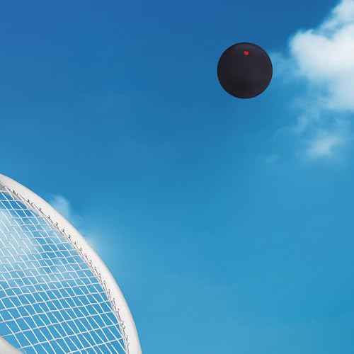 Toddmomy 1pc Squash Balls Single Dot Trainning Squash Ball Professional high Elasticity Resistant to Play for Beginners and Training