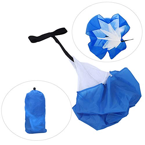 Running Speed Training Parachute, Adjustable Resistance Training Umbrella 5-15kg Acceleration Soccer Trainer for Runner, Football, Soccer Drilling