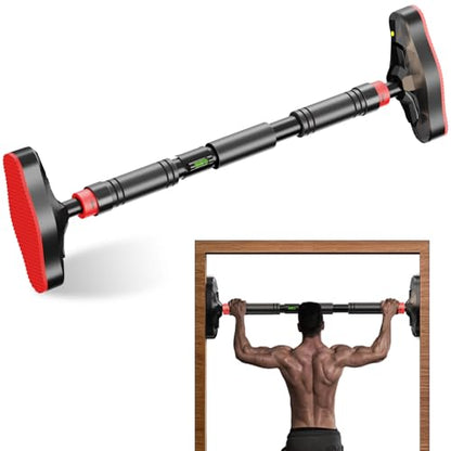 Adjustable Doorway Pull-Up Bar for Home Gym, Multi-Position Chin-Up & Pull-Up Bar for Upper Body Workouts