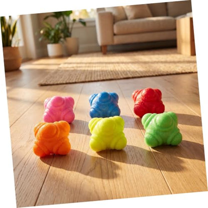 6 Pack Hexagonal Reflex Training Balls for Hand-eye Coordination 5.5cm