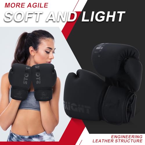 Boxing Gloves for Men Women, Sparring Training Punching MMA Kickboxing Boxing Gloves, Heavy Bag Workout Gloves for Boxing, Kickboxing, Muay Thai, MMA