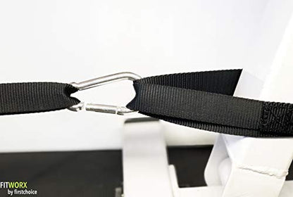 Battle Rope Anchor Strap Kit With Bonus Battle Rope Workout Guide- FitWorx By RadBizz
