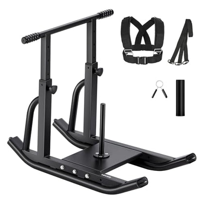 VEVOR Weight Sled,Workout Sled for Push-Pull Running & Strength Training - color: Black