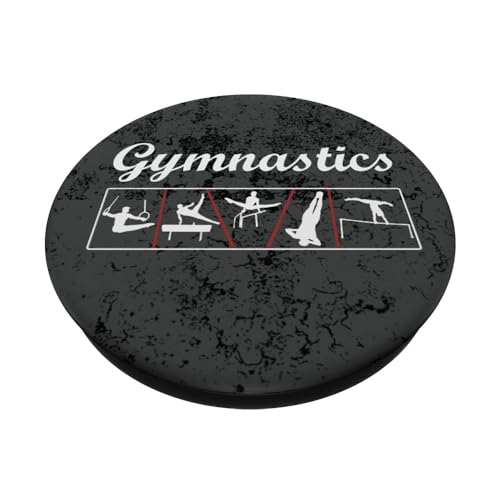 Awesome Boys & Mens Gymnastics Apparatus Gift Design PopSockets PopGrip: Swappable Grip for Phones & Tablets PopSockets Standard PopGrip - style: Standard