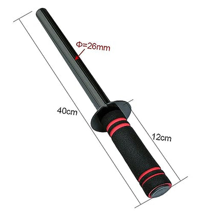 Wrist Strengthener, Forearm Exerciser Hand Wrist Power Developer Dumbbell Bar Home Forearm Muscle Arm Grip Strength Training Exercise Equipment Arm Wrestling Workout
