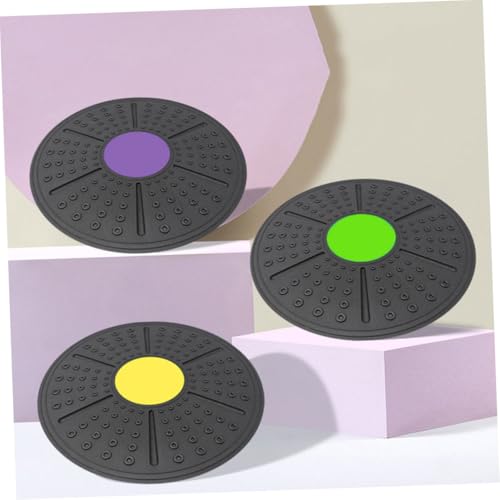 Cabilock Balance Training Board with Rotation and Tilt Non-slip PP Material Balance Exercise Pedal for Home Fitness Sensory and Equilibrium Development Trainer