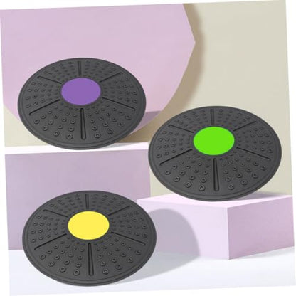 Cabilock Balance Training Board with Rotation and Tilt Non-slip PP Material Balance Exercise Pedal for Home Fitness Sensory and Equilibrium Development Trainer