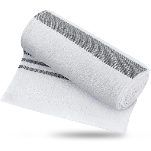 Zumi MINI 100% Cotton Camping Travel Towel - Small, Ultralight, Fast Drying, Highly Absorbent, Soft and Gentle on The Skin, Safe for The Planet (28" x 13" White) - color: White Mini