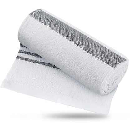 Zumi MINI 100% Cotton Camping Travel Towel - Small, Ultralight, Fast Drying, Highly Absorbent, Soft and Gentle on The Skin, Safe for The Planet (28" x 13" White) - color: White Mini