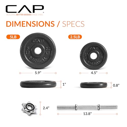 Cap Barbell Adjustable Dumbbell Weight Set | Multiple Options