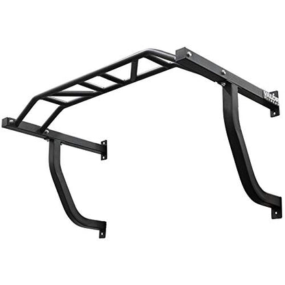 Valor Fitness CHN-3 Straight & CHN-UP Multi Grip Wall Mounted Pullup/Chin Up Bars for Home Gym Exercise and Workout - color: Multi