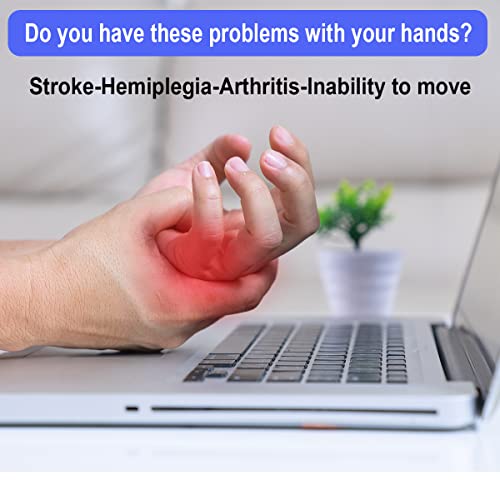 Rehabilitation Robot Gloves,Stroke Hemiplegia Hand Recovery Equipment,Hand Exerciser Aids,Rehab Robotic Glove - size: Left-hand-M