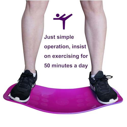 Stability Balance Board for Core Strength and Flexibility Workouts, ABS Plastic Construction