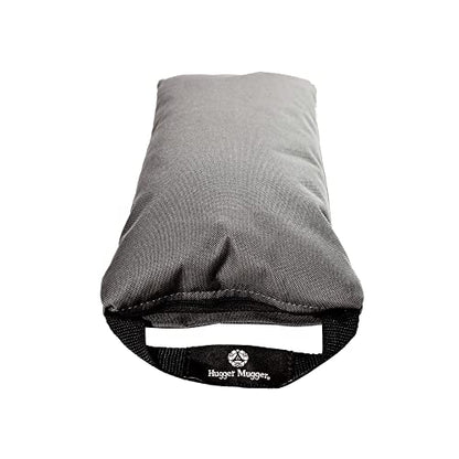 Hugger Mugger 10lb Yoga Sandbag - Adds Weight to Your Poses, Zipper Cover, Sturdy Handle, Silica Sand Filling, Durable Material