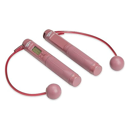 Reebok 2-1 Digital Fitness Smart Jump Rope, Skipping Rope, Workout Rope for Gym or At Home Workouts