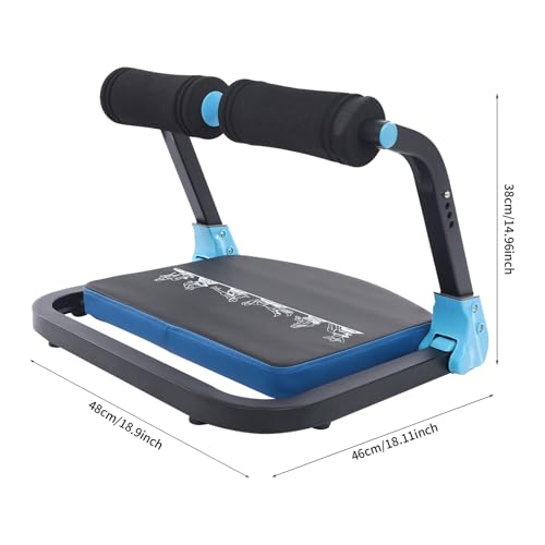 Ab Machine for Abs Workout, Foldable Abdominal Trainer Machine - color: Mini Portable