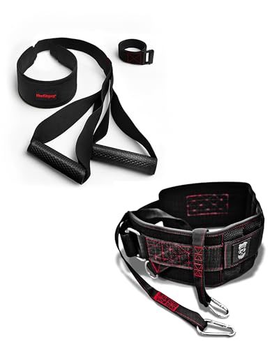 THEFITGUY Resistance & Sprint Mastery Bundle – Coach Resistance Belt and Ultimate Dip Belt