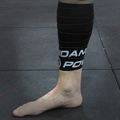 POWER GUIDANCE Muscle Floss Bands - Compression Bands - Mobility & Recovery Bands - for Improving Movement, Increasing Circulation & Reducing Soreness - color: Black and Red Combo (2)