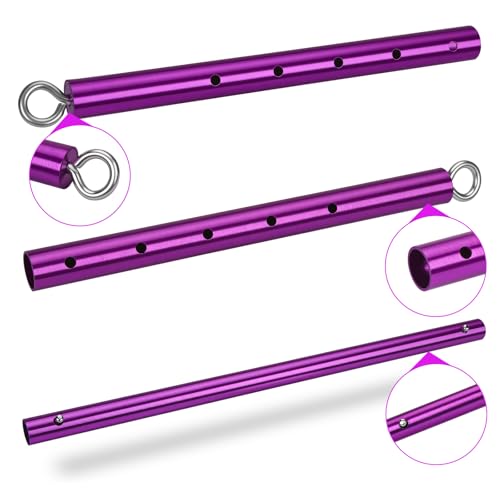 Spreader Bar Kit, Adjustable Workout Pilates Bar with Heavy Duty Exercise Stainless Steel Bar for Home Gyms Tools.
