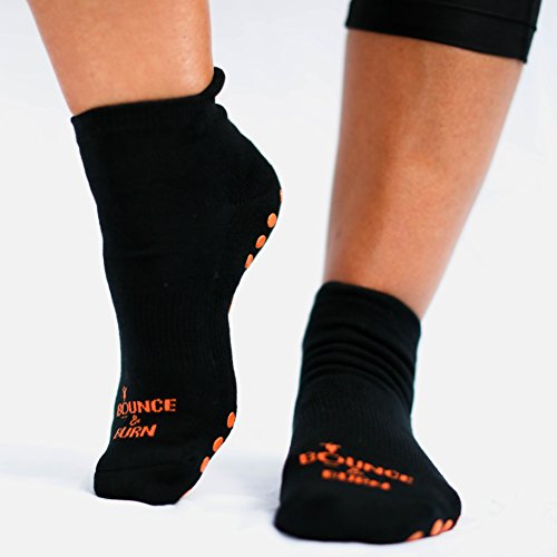 Premium Nonslip Grip Socks Anti-Skid - USA Size, Perfect for Trampoline Yoga Pilates - size: 6.5-9.5