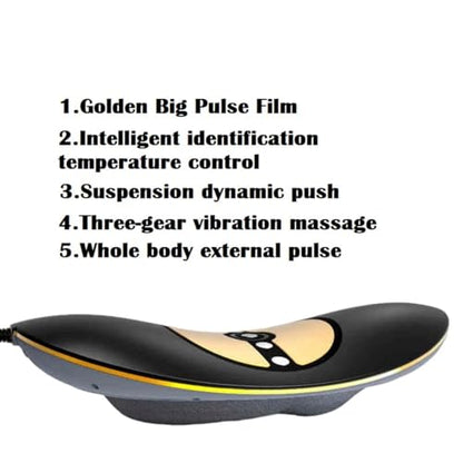 Lumbar Massager - 26° Oscillating Traction for Lower Back Discomfort Relaxation Heating & Vibrating Functions Included Adjustable Back Stretcher for Home & Office Use Wholesale