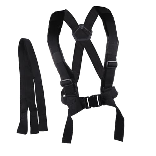 Generic Resistance Sled Pull Strap Multi-functional Load-bearing Harness for Full Body Exercise Lightweight and Design for Outdoor Sports and Training