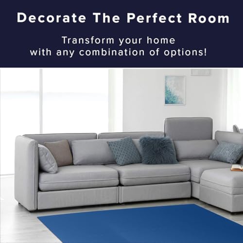 We Sell Mats 1/2 Inch Thickness Multipurpose EVA Foam Floor Tiles, Interlocking Floor Mat for Indoor Gym and Home Use, 24 in x 24 in, Blue, 100 Square Feet (25 Tiles)