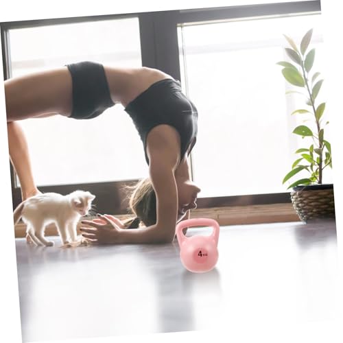 Mikikit 4kg Weight Water-fillable Kettlebells for Yoga Fitness Training Soft Handle Portable Home Equipment