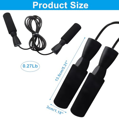 Tangle-Free Jump Rope - color: Black